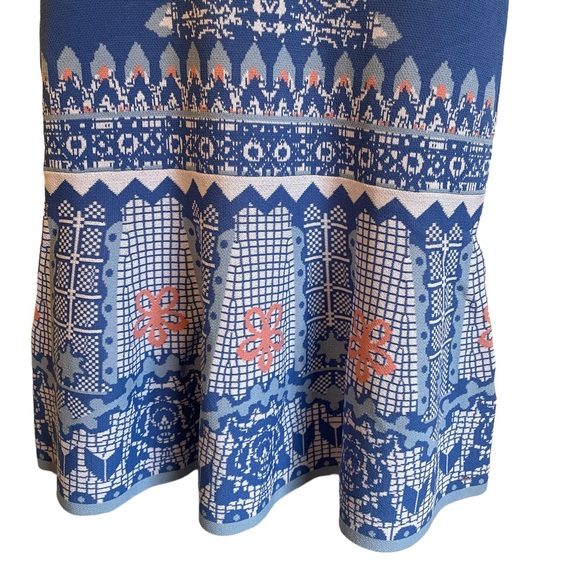 Antonio Melani Geometrical Knit Sweater Dress - Picture 4 of 11